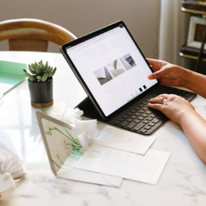 Behind the scenes meeting